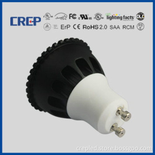 ul dimmable 4w 5w 6w 8w gu5.3 gu10 led lamp cup ac12v/24v,ac100-277v